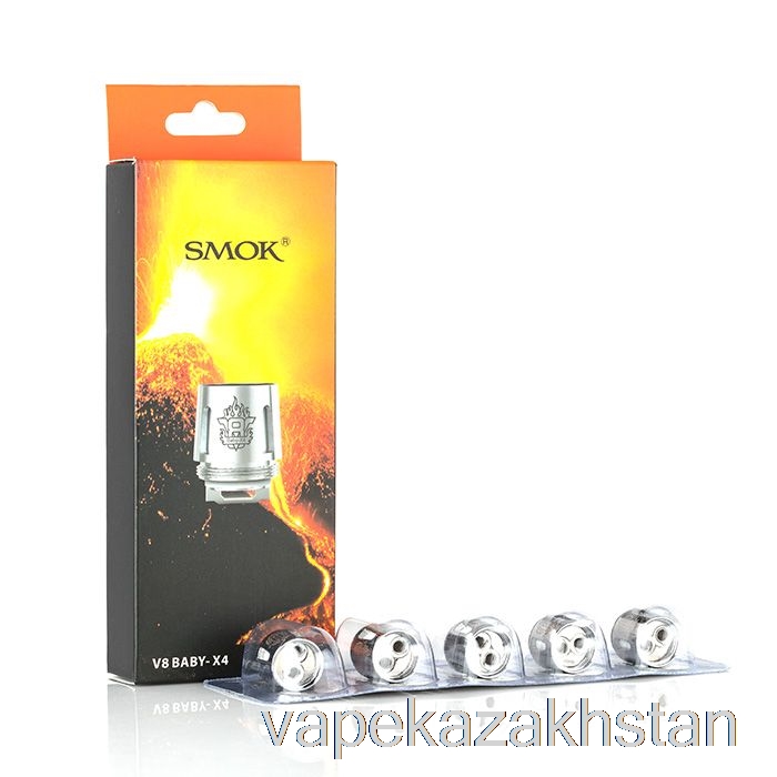 Vape Smoke SMOK TFV8 Baby Replacement Coils V8 Baby-X4 Quadruple Core